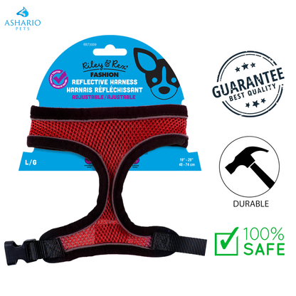 Riley & Rex - Adjustable Reflective Dog Harness