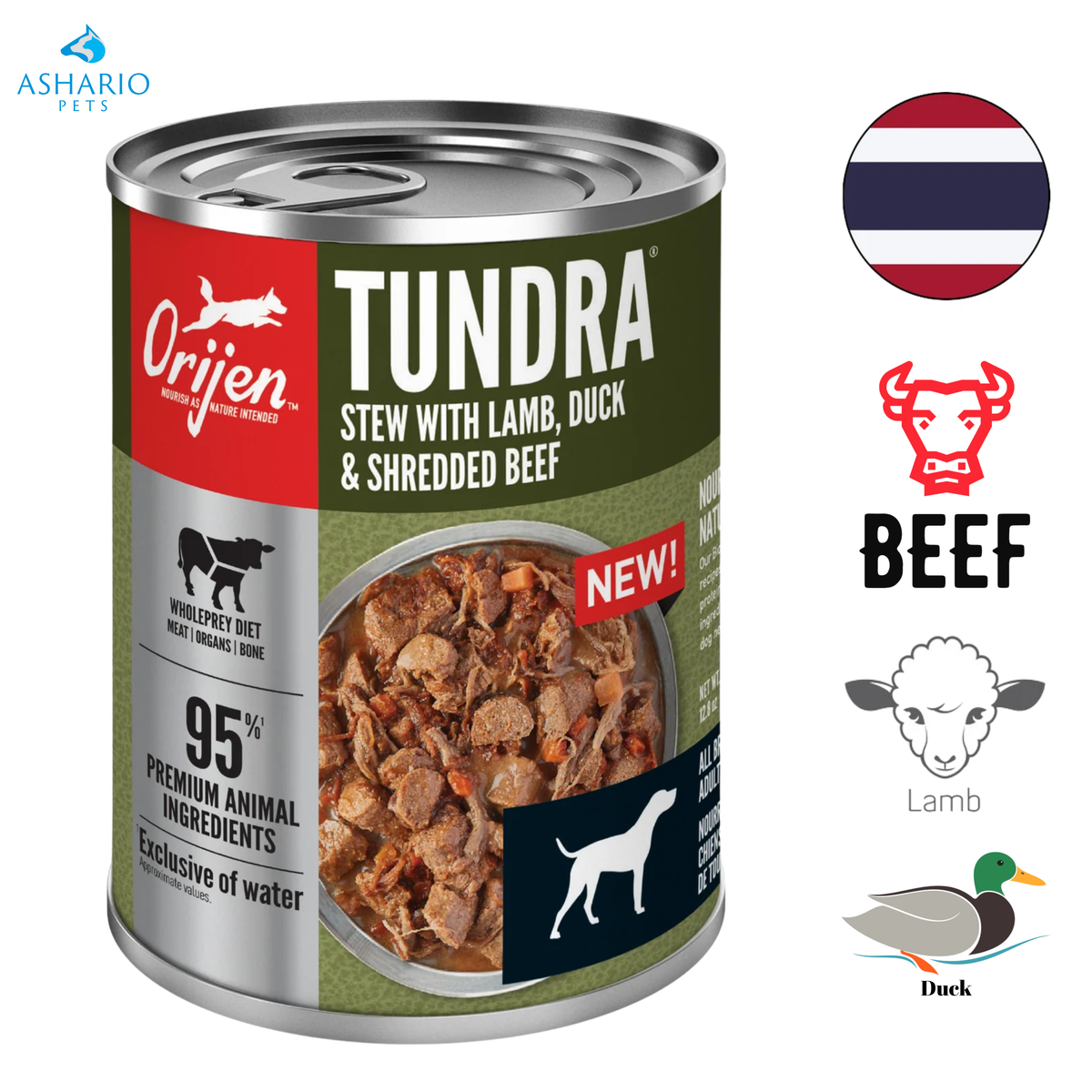 Orijen - Tundra Stew Canned Dog Food