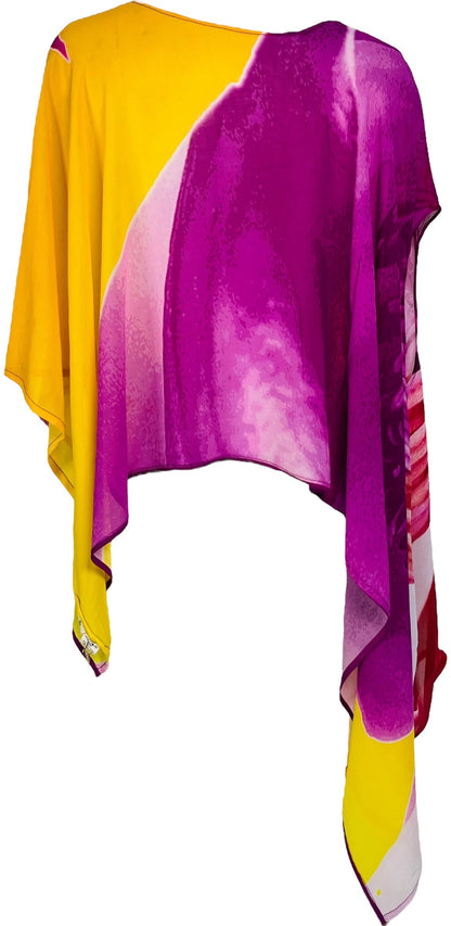 PRG6889 Sheer Avatar Pure Silk Versatile Vest