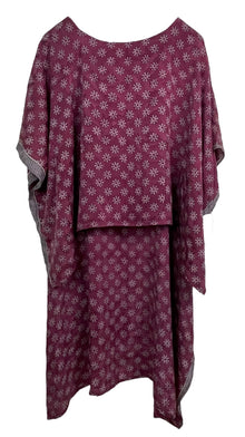 PRC7700 Haut asymétrique en pure soie Avatar