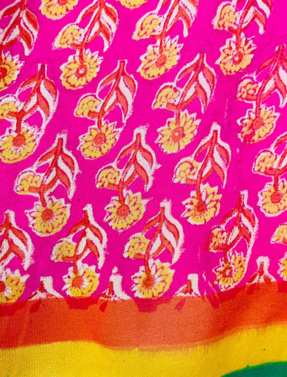 PRG7365 Top à manches kimono en pure soie Sheer Avatar