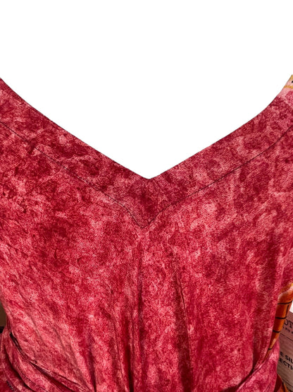 PRC7765 Avatar Pure Silk Maxi Dress with Belt