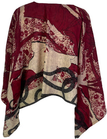 PRC6663 Haut en pure soie à manches kimono Avatar