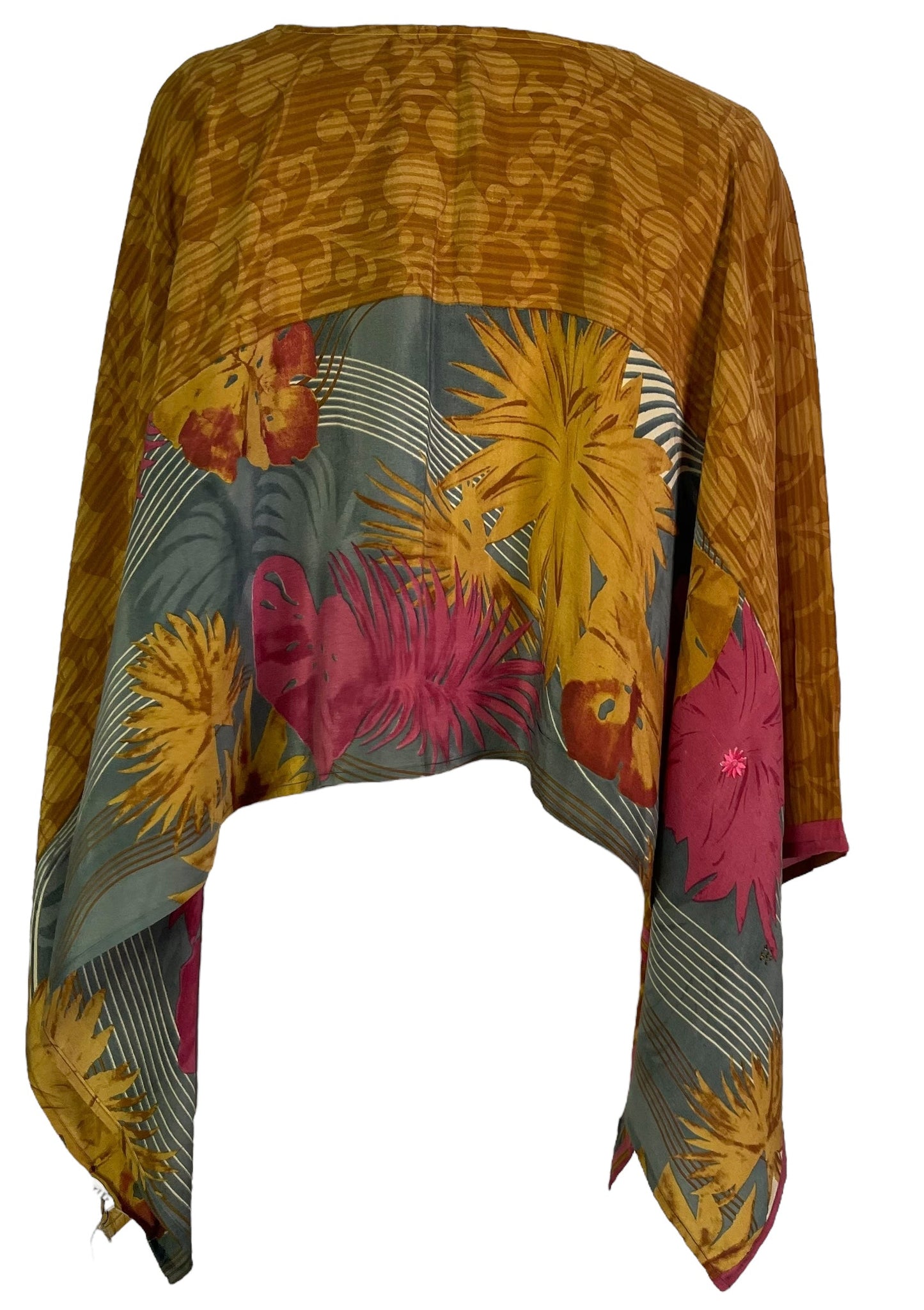 PRC7302 Poncho Capelet en pure soie Avatar