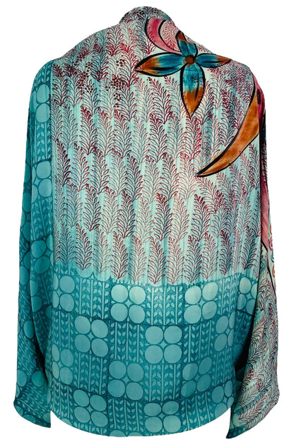 PRC7312 Avatar Pure Silk Shrug