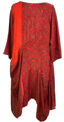 Robe-Tunique Longue Sculpturale en Soie Pure Avatar LADY LUCK PRC7809