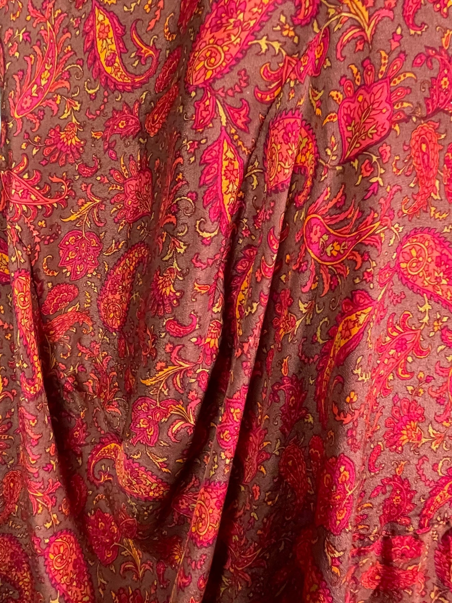 Robe-Tunique Longue Sculpturale en Soie Pure Avatar LADY LUCK PRC7809