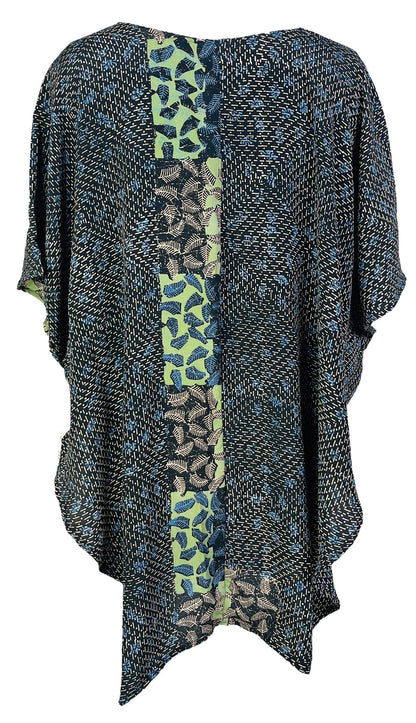PRC6967 Haut en soie pure Nirvana effet cascade