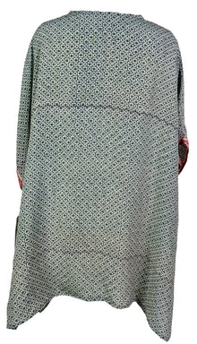 PRC7467 Avatar Pure Silk Short Kaftan Tunic with Slits