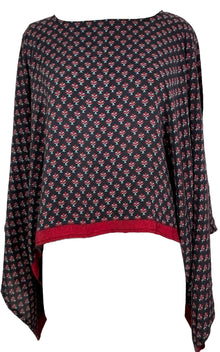 PRC7842 Haut kimono manches courtes en pure soie Avatar