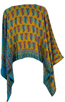 PRC7449 Poncho Capelet en Pure Soie Avatar