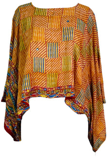 PRC7303 Haut à manches kimono en pure soie Avatar