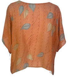PRG4949 Haut Boxy en Soie Pure Transparente Avatar