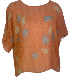 PRG4949 Haut Boxy en Soie Pure Transparente Avatar