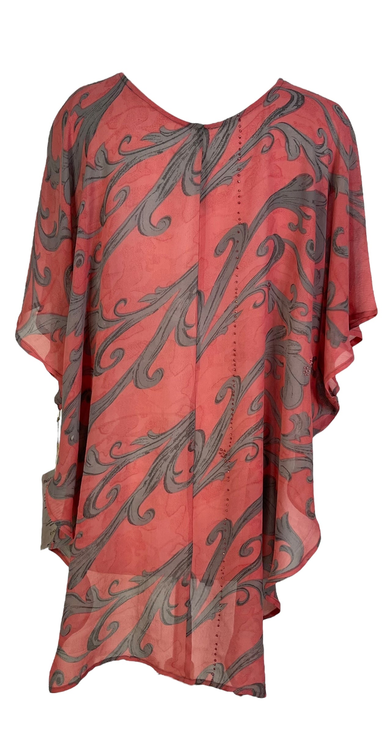 PRG7263 Top fluide en pure soie Avatar