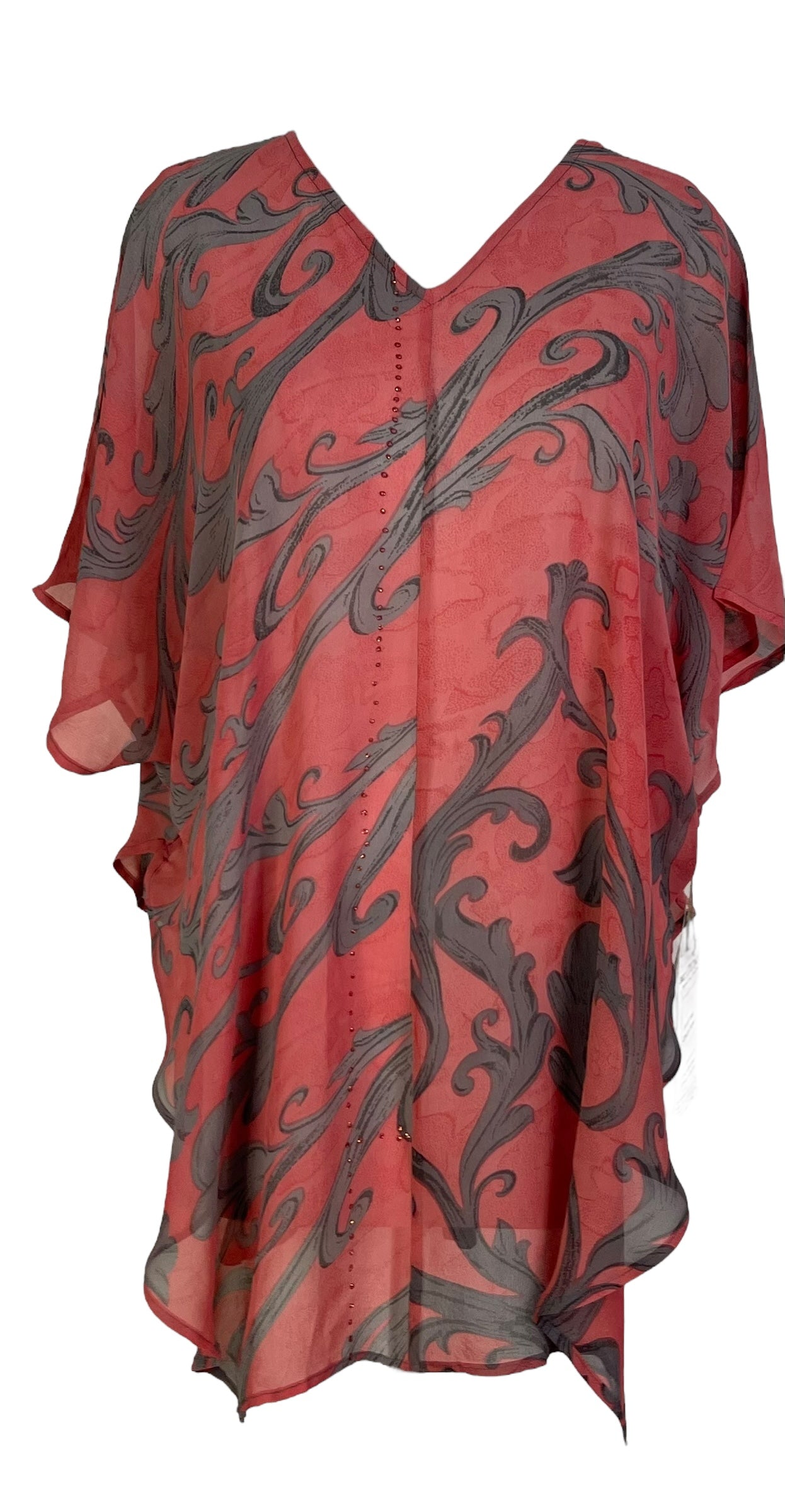 PRG7263 Top fluide en pure soie Avatar