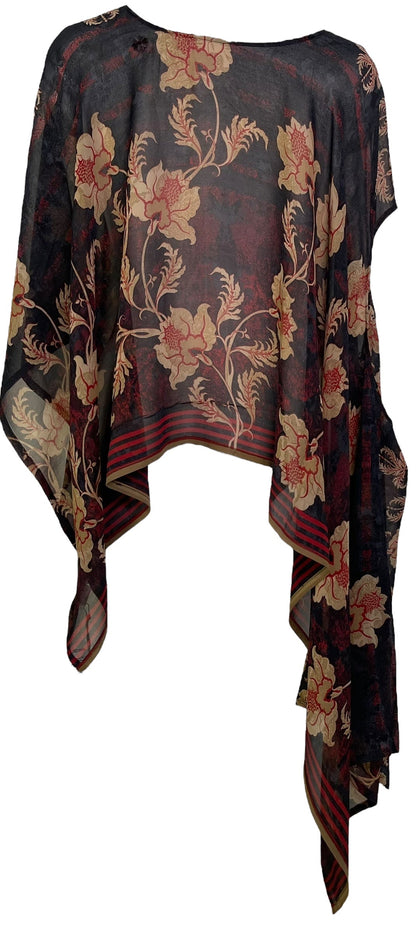 PRG7137A Sheer Avatar Pure Silk Versatile Vest
