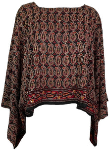 Haut à manches kimono en pure soie PRC7750Avatar