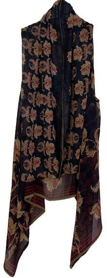 PRG7137A Sheer Avatar Pure Silk Versatile Vest