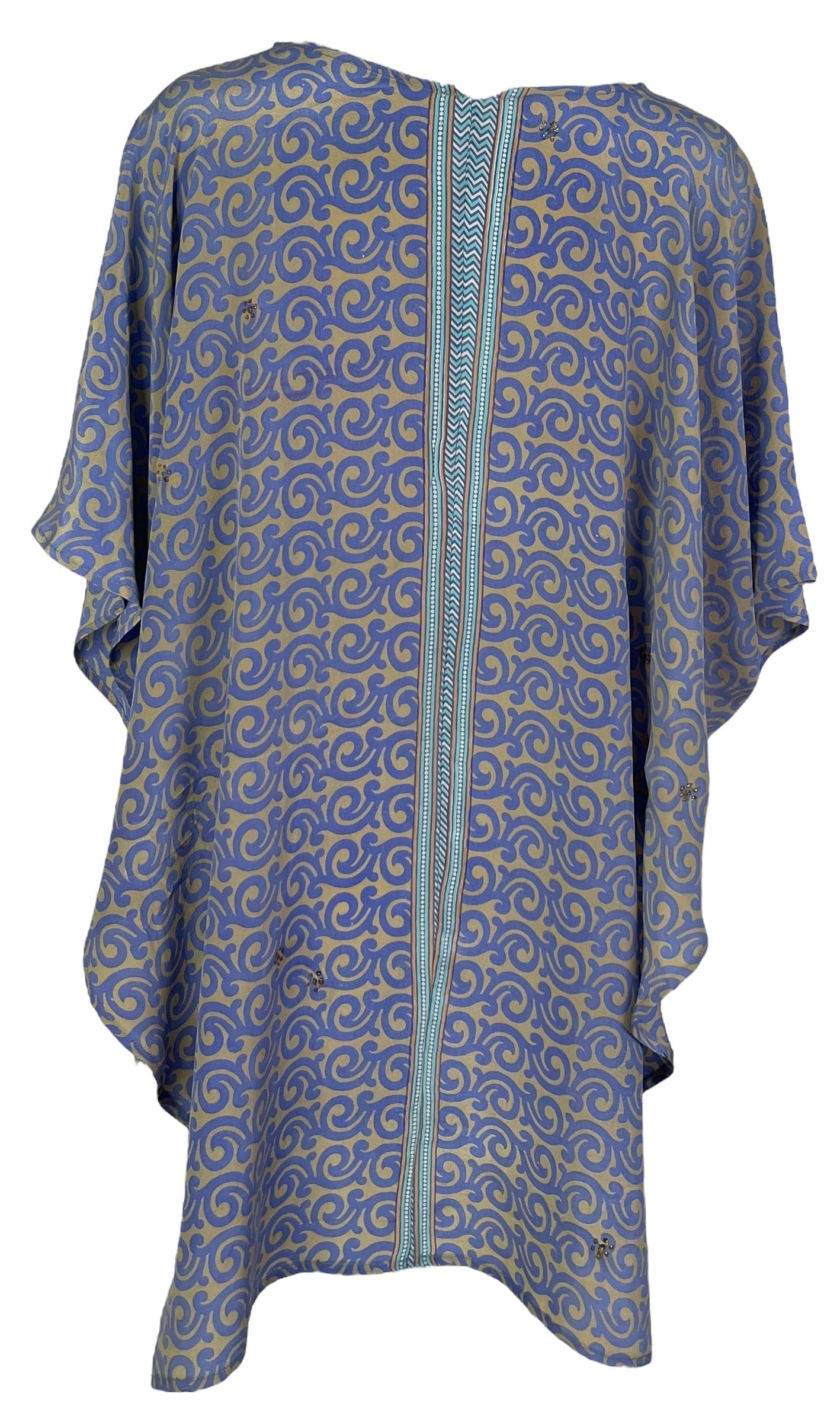 Haut en pure soie cascade PRC7036