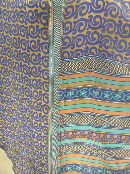 Haut en pure soie cascade PRC7036