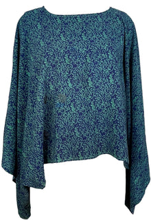 Haut à manches kimono en pure soie Avatar PRC7748