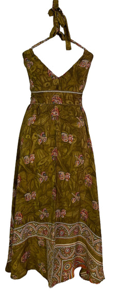 Robe longue en pure soie PRC7252 Avatar avec ceinture