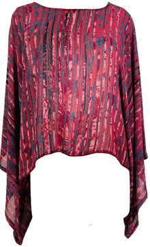 Haut PRG7354 Kimono en pure soie Sheer Avatar