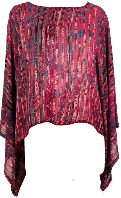 Haut PRG7354 Kimono en pure soie Sheer Avatar