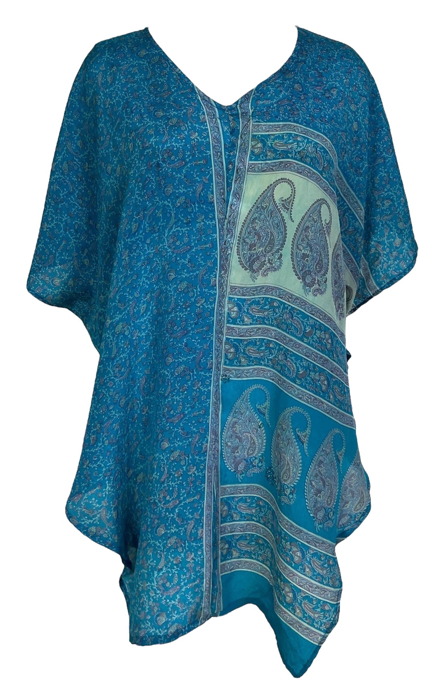 PRC6867 Haut cascade Avatar en pure soie