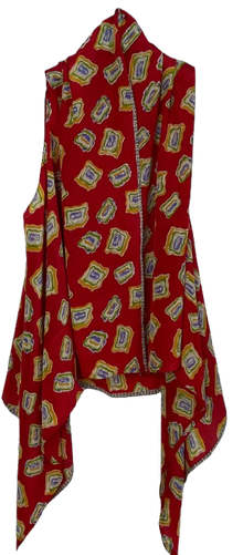 PRC6924 Gilet polyvalent en pure soie Avatar