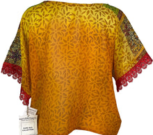 PRG6806 Haut coupe droite en pure soie Sheer Avatar