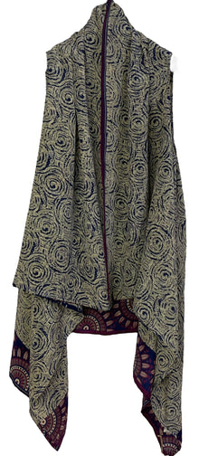 PRC6912 Gilet polyvalent Avatar en pure soie
