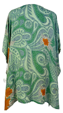 Tunique Courte Caftan PRC7473 Avatar en Pure Soie avec Fentes