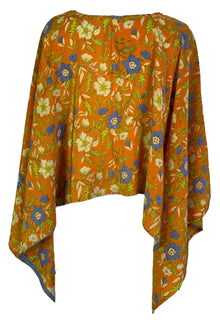 PRC6823 Poncho capelet en pure soie Avatar