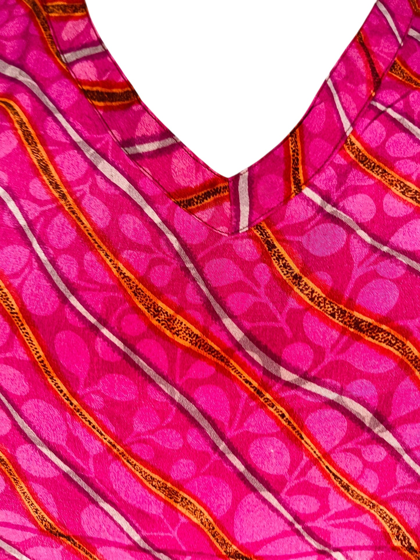 PRC7292 Avatar Pure Silk Midi Length Kaftan		QA