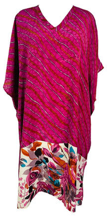 PRC7292 Kaftan long en pure soie imprimé Avatar		QA