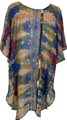 PRG6842 Haut cascade pur-soie Sheer Sheer Avatar