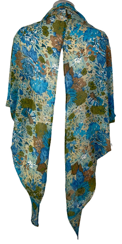 PRG6844 Sheer Avatar Pure Silk Cardigan