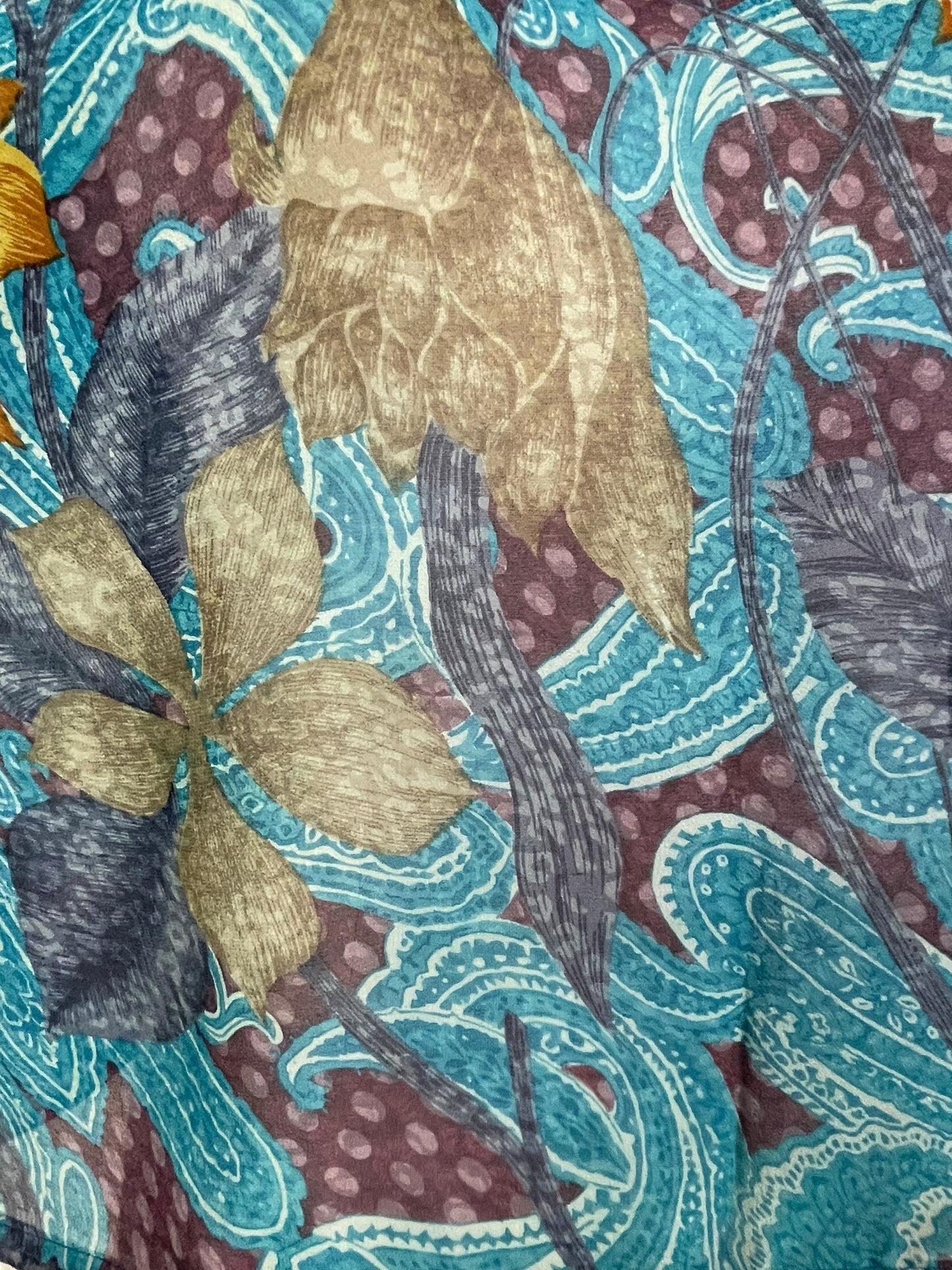 PRG5504 Blouse fluide Sheer Avatar 100 % soie
