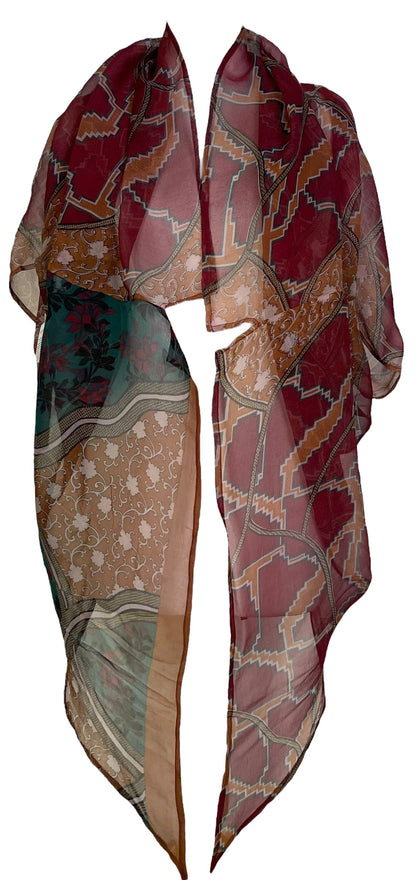 PRG6856 Sheer Avatar Pure Silk Cardigan