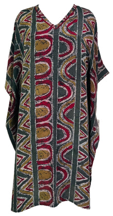 PRC7469 Caftan mi-long en pure soie Avatar