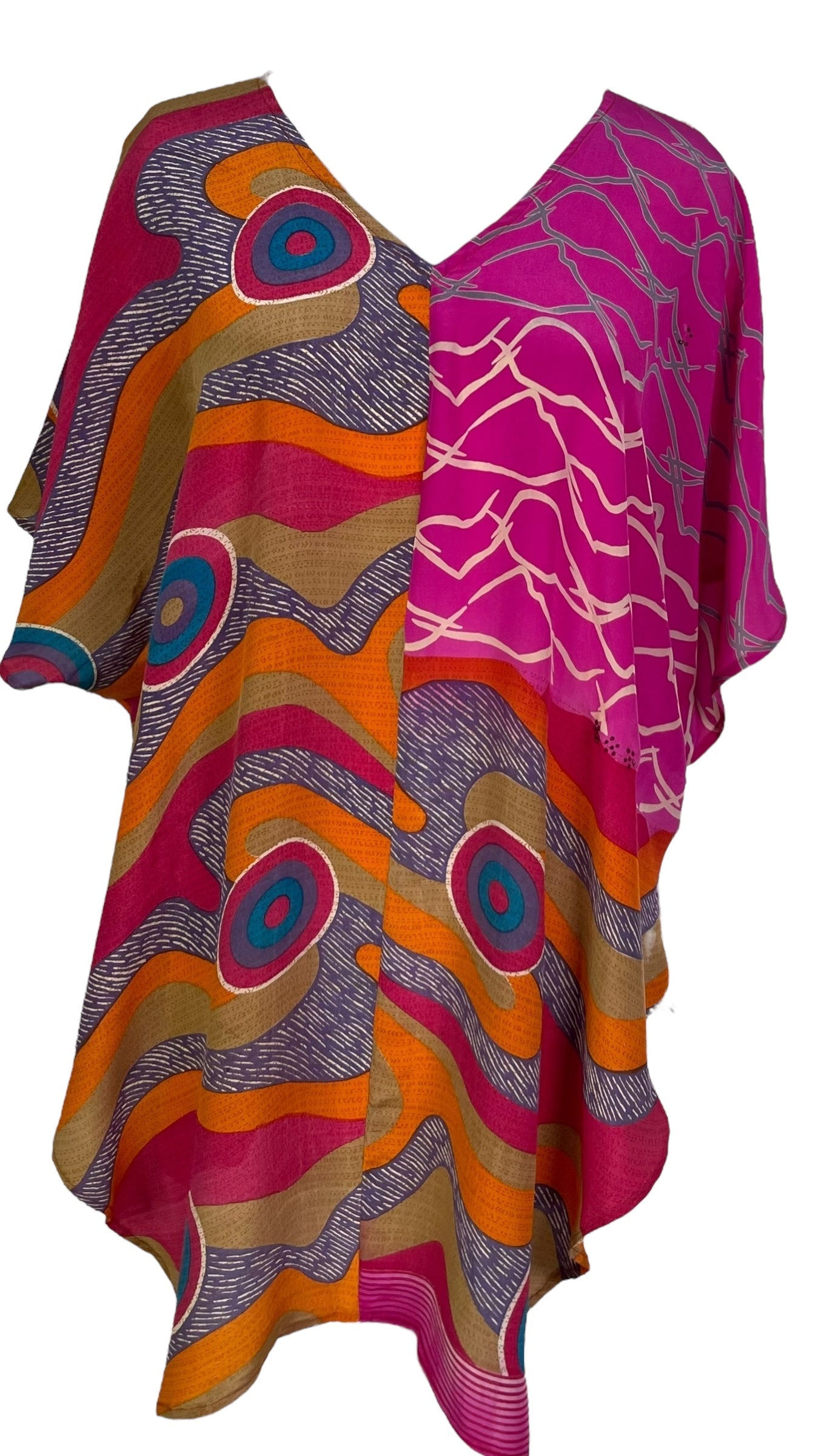 PRC6992 Haut Cascade Avatar en Soie Pure
