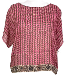 PRG7484 Top ample en pure soie The Sheer Avatar