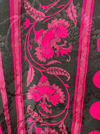 PRC7504 Avatar Pure Silk Short Kaftan Tunic with Slits