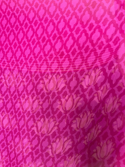 PRG7349 Haut Kimono à Manches Courtes en Soie Pure Sheer Avatar