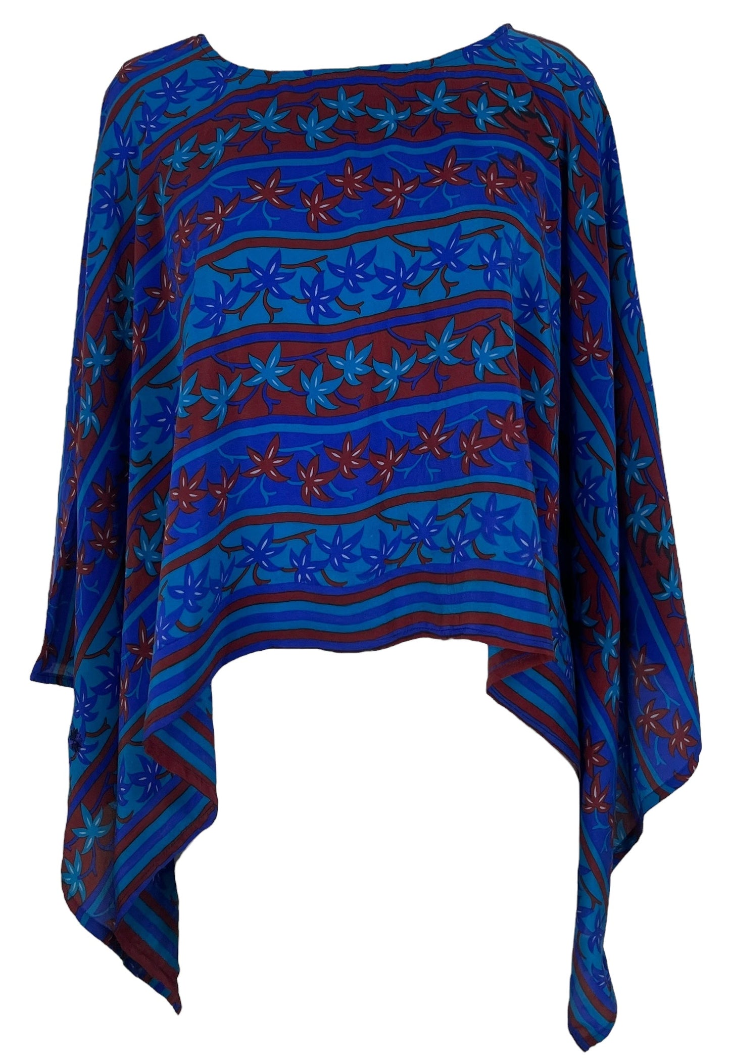 PRC6911 Poncho Capelet en Pure Soie Avatar
