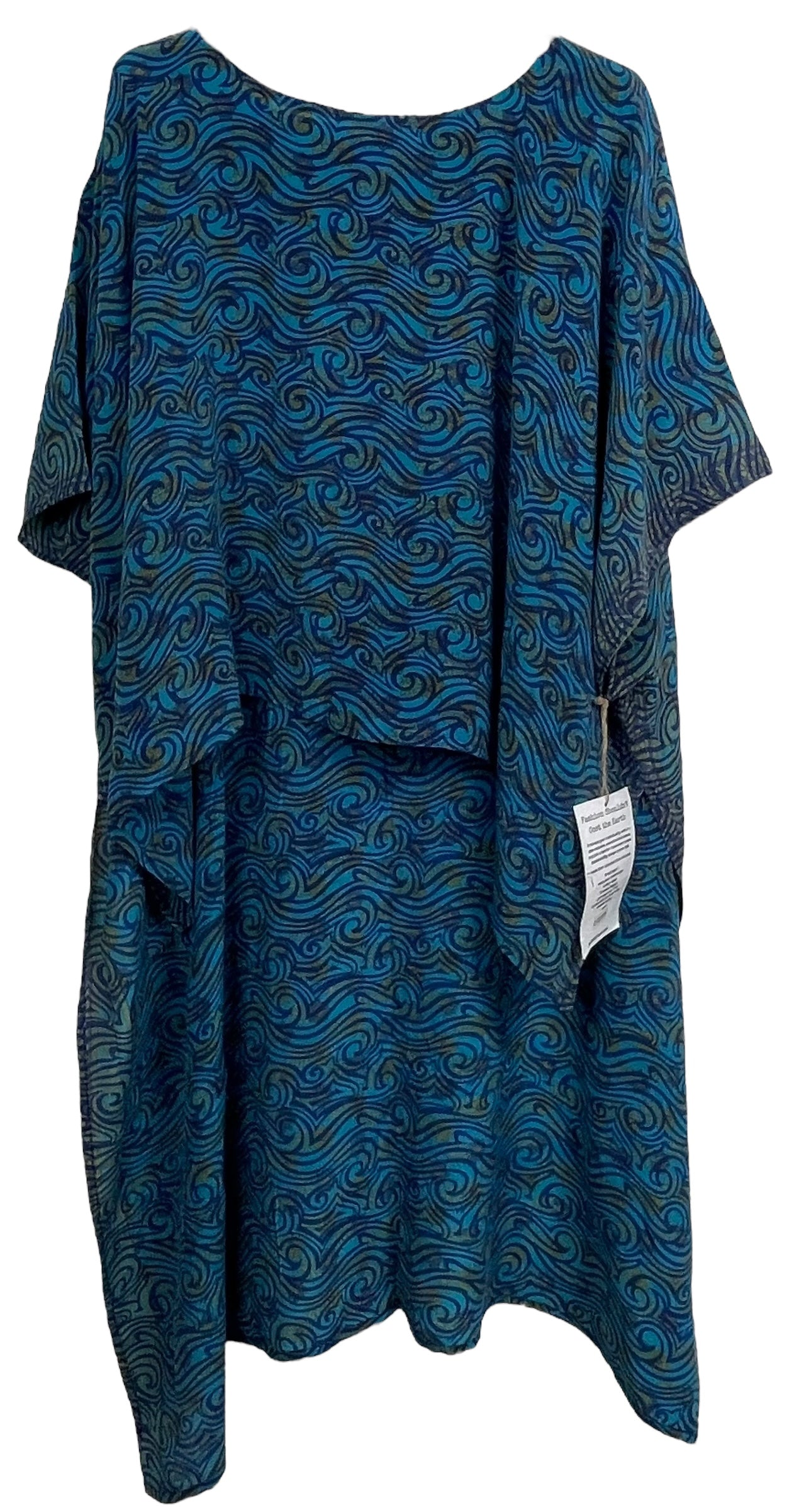 PRC7697 Haut asymétrique en pure soie Avatar