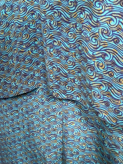 PRC7697 Haut asymétrique en pure soie Avatar