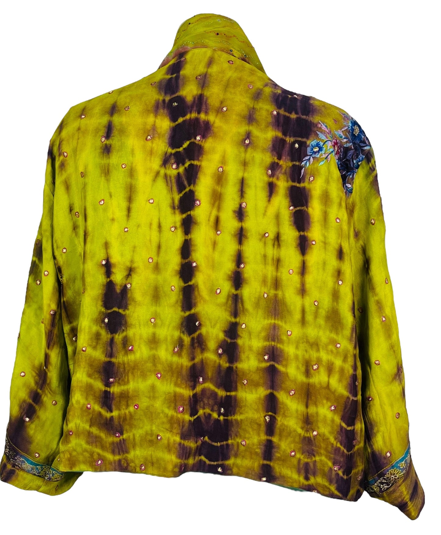 PRC7377 Veste Jiva réversible en pure soie Avatar